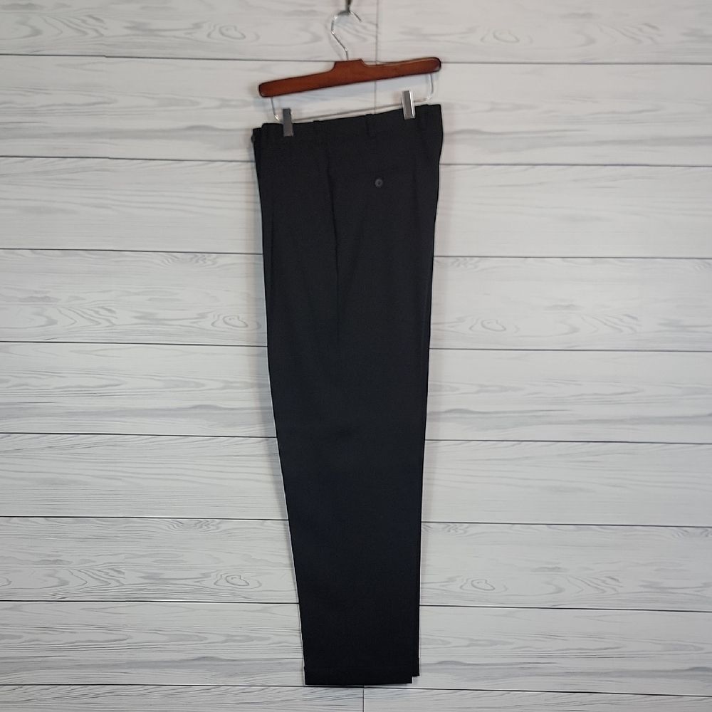 JB Britches Tailored For Nordstrom Mens Wool Dress Pants - Black Size 33X32